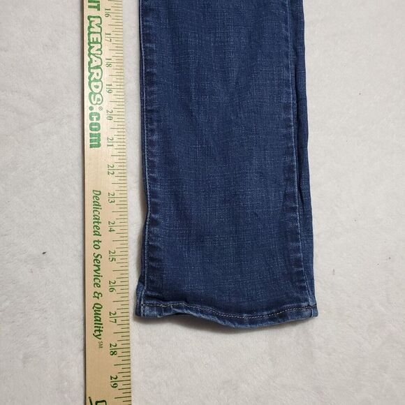 Levi's Classic Straight Womens Tag Size 6 (28x28) Denim Blue Jeans Stretch - Picture 12 of 12